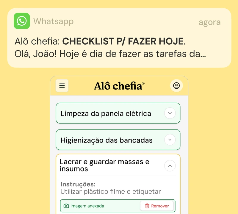 Delegue a tarefa, e o responsável recebe o lembrete na data e hora certa pelo WhatsApp