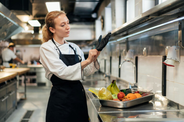 Higiene em cozinha profissional